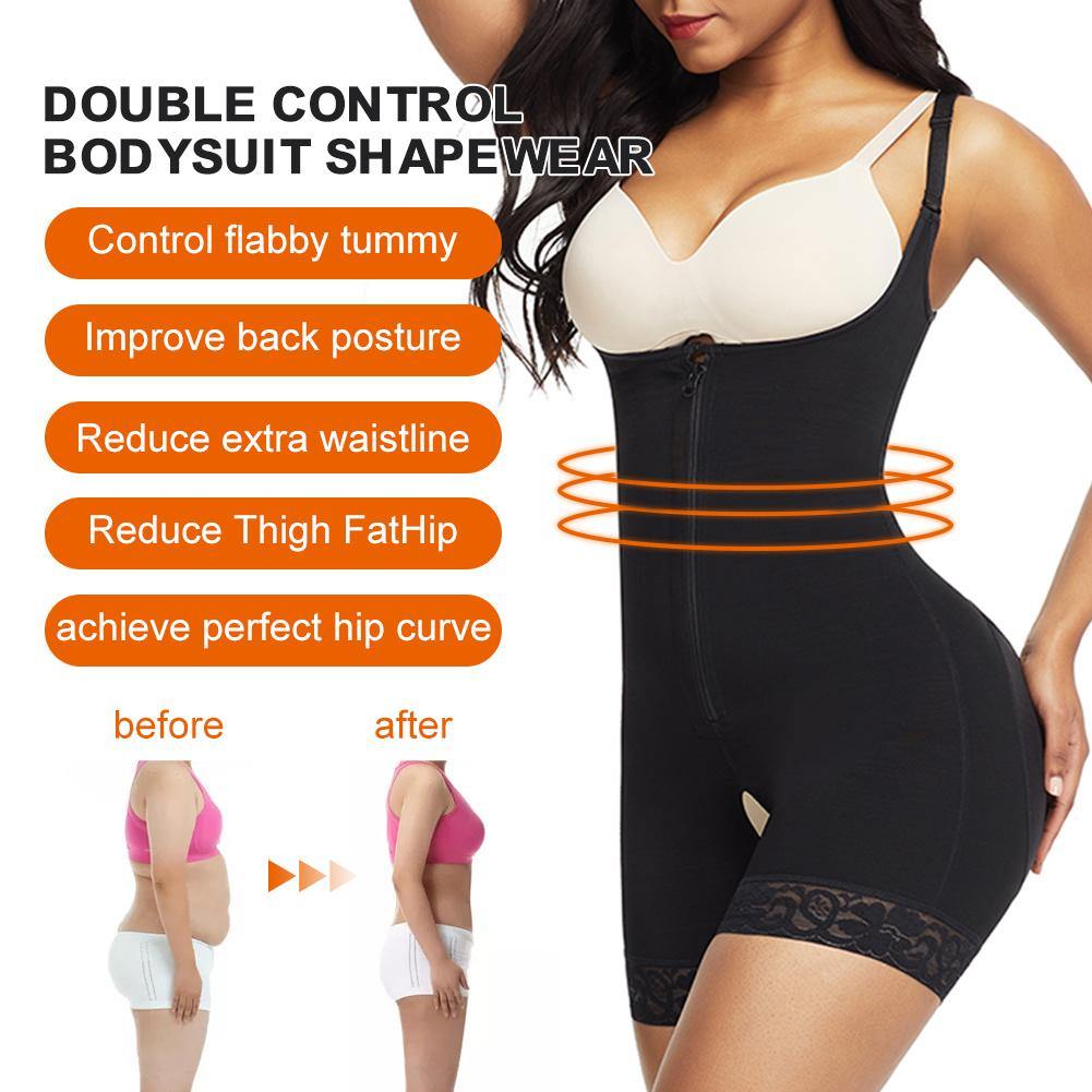 Shapewear For Women Full Bust Body Shaper Bodysuit Butt Lifter Thigh Slimmer