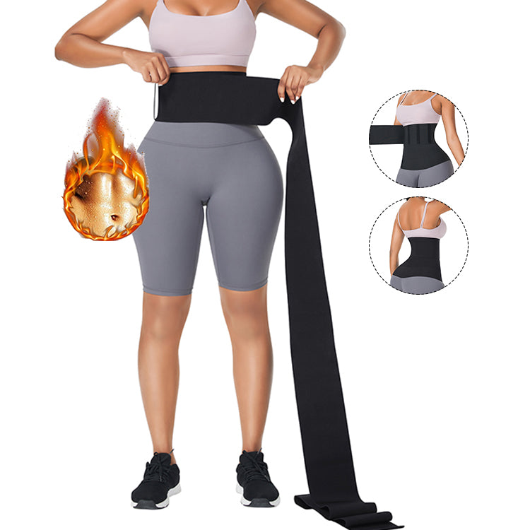 RIBIKA Womens Waist Trainer Corset Waist Tight Abdominal ControlCincher  Trimmer Wraps Girdle Belt Weight Loss : : Clothing, Shoes 